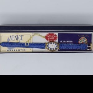 Murano Glass watch, mint condition. Venice.